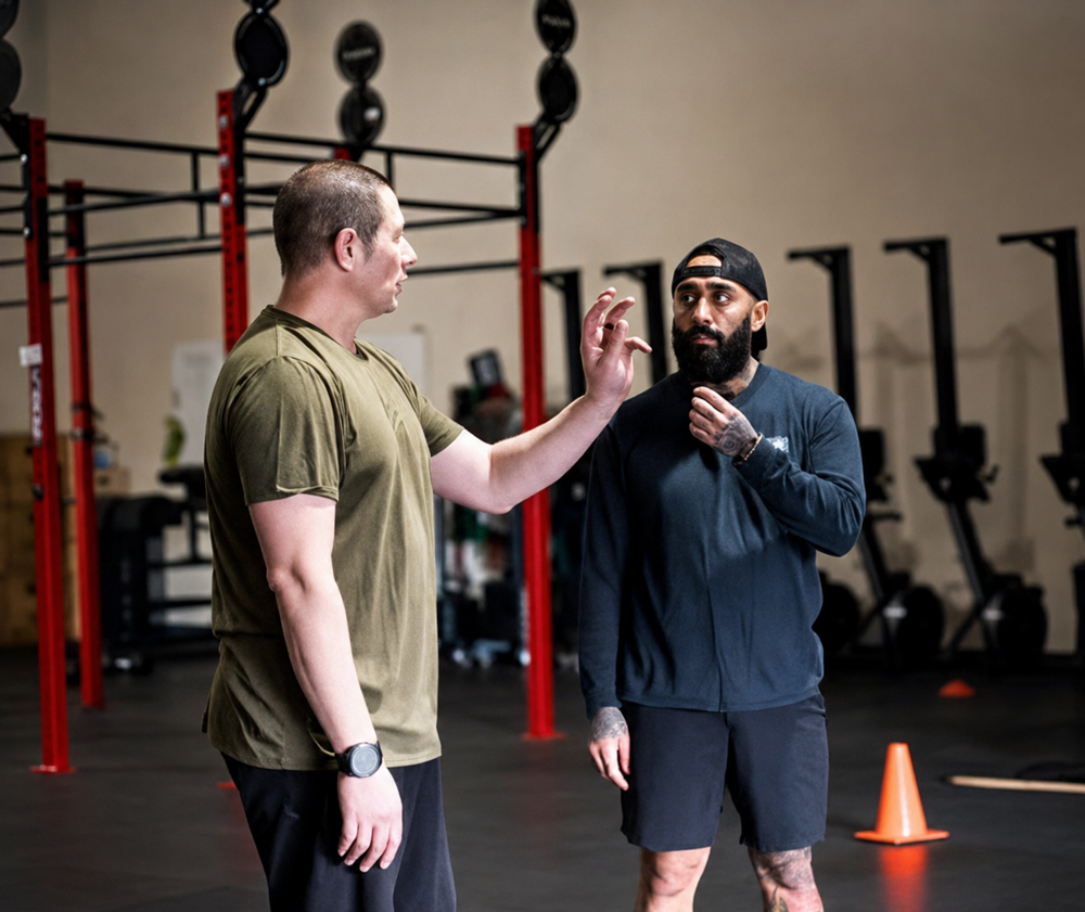 Personal training at Pinnacle Fitness